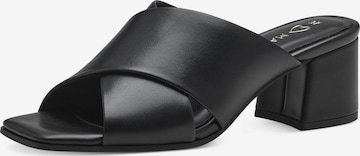 MARCO TOZZI Pantolette in Schwarz: Vorderseite