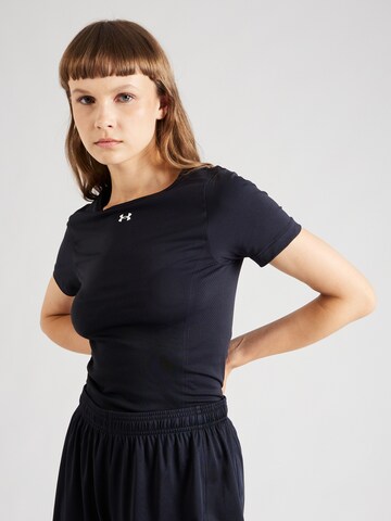 UNDER ARMOUR Functioneel shirt in Zwart: voorkant