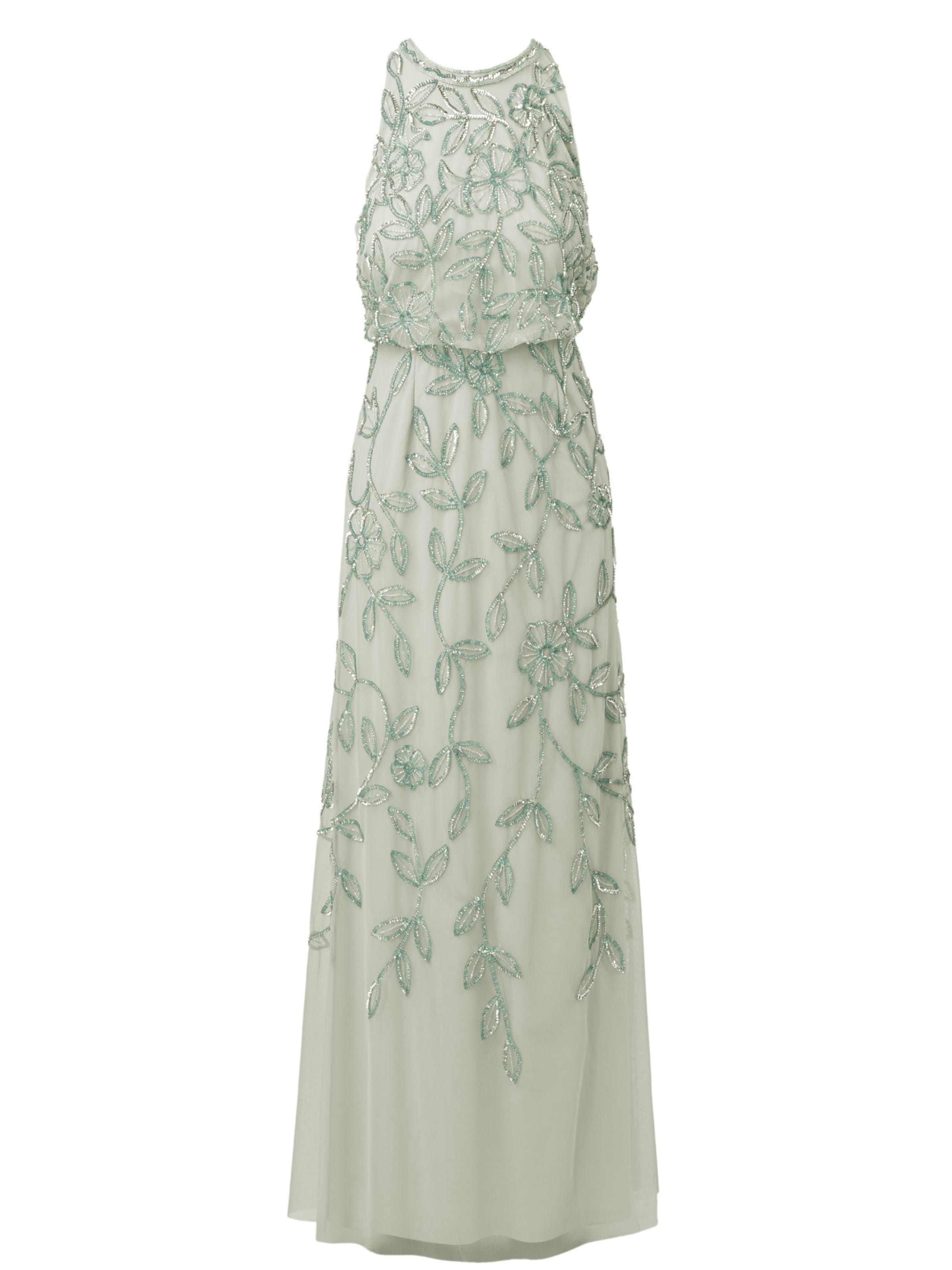 Adrianna Papell Abendkleid in Grün: Vorderseite