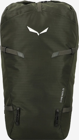 SALEWA Sports backpack 'Climb Mate 25' in Green: front