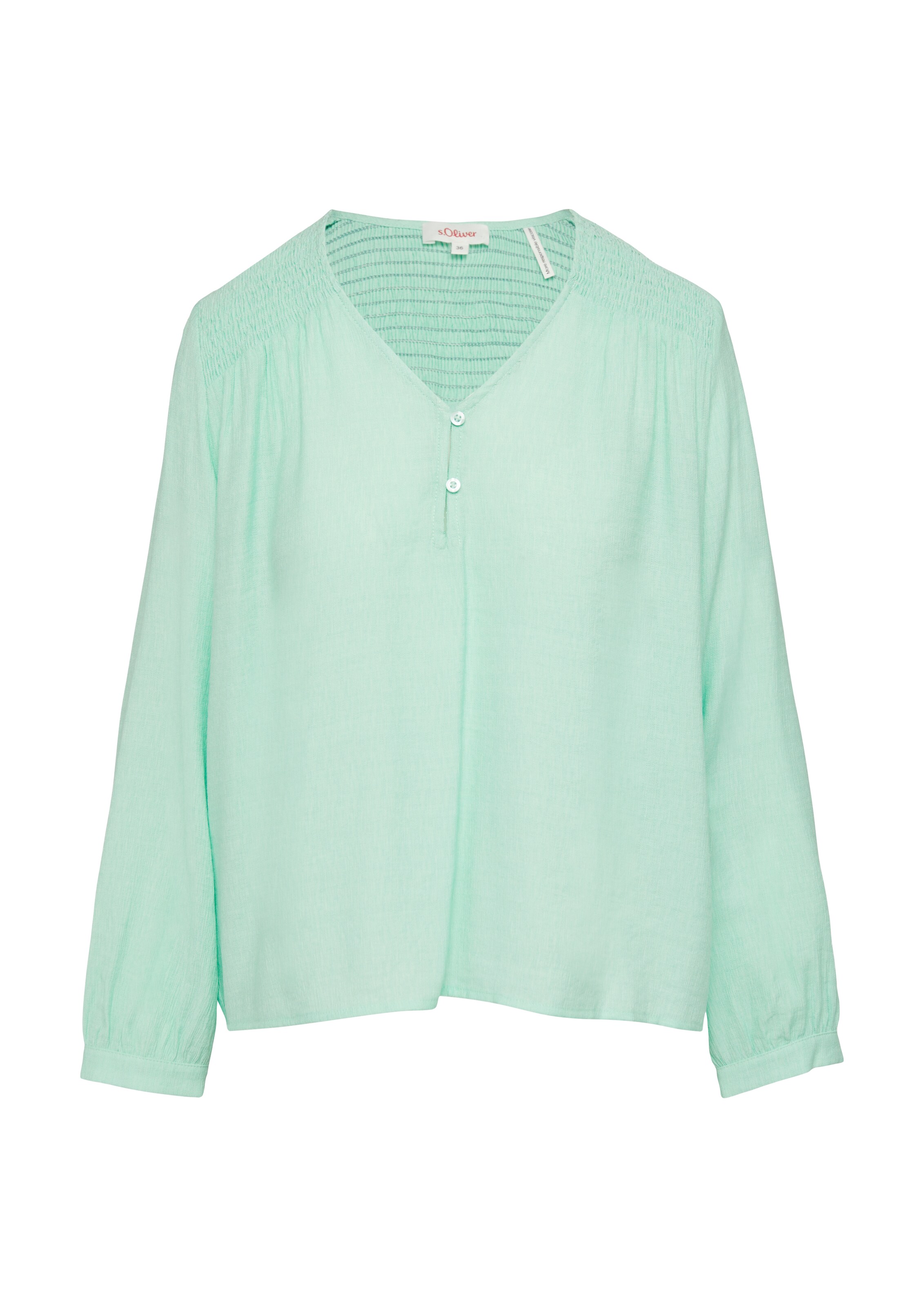 s.Oliver - Blusa em verde: frente