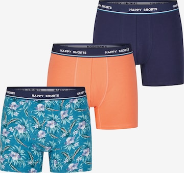 Boxers ' Jersey ' Happy Shorts en bleu : devant