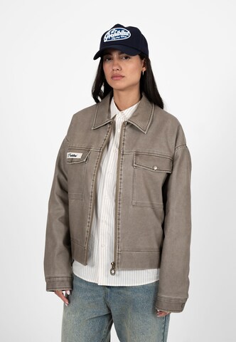 Prohibited - Chaqueta de entretiempo 'Exit Speed' en marrón