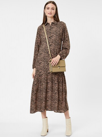 Wallis Shirt Dress in Beige