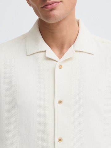 Kronstadt Regular fit Button Up Shirt ' KSGaledale ' in White