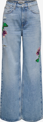 zils ONLY Platas staras Džinsi 'ONLHOPE': no priekšpuses