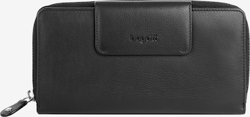 bugatti Wallet 'VERTICE' in Black: front