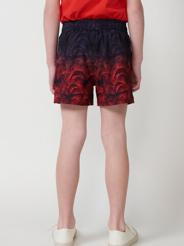 KOROSHI Zwemshorts in Rood