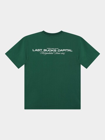 Last Bucks Koszulka 'Last Bucks | Capital Tee' w kolorze zielony