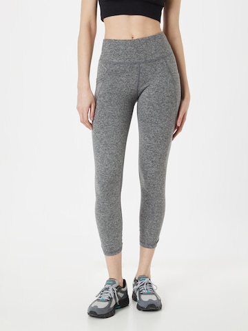 Marika Skinny Workout Pants in Grey: front