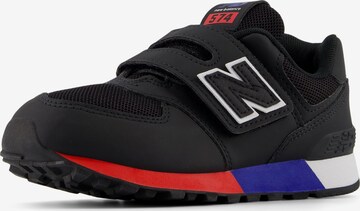 Baskets '574' new balance en noir : devant