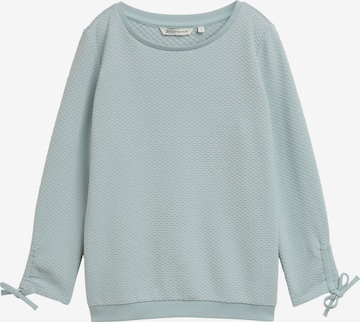 TOM TAILOR DENIM Mikina - Modrá: predná strana