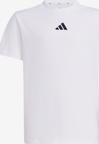 T-Shirt fonctionnel 'Essentials' ADIDAS SPORTSWEAR en blanc : devant