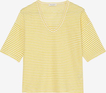 Marc O'Polo Shirt in Yellow: front