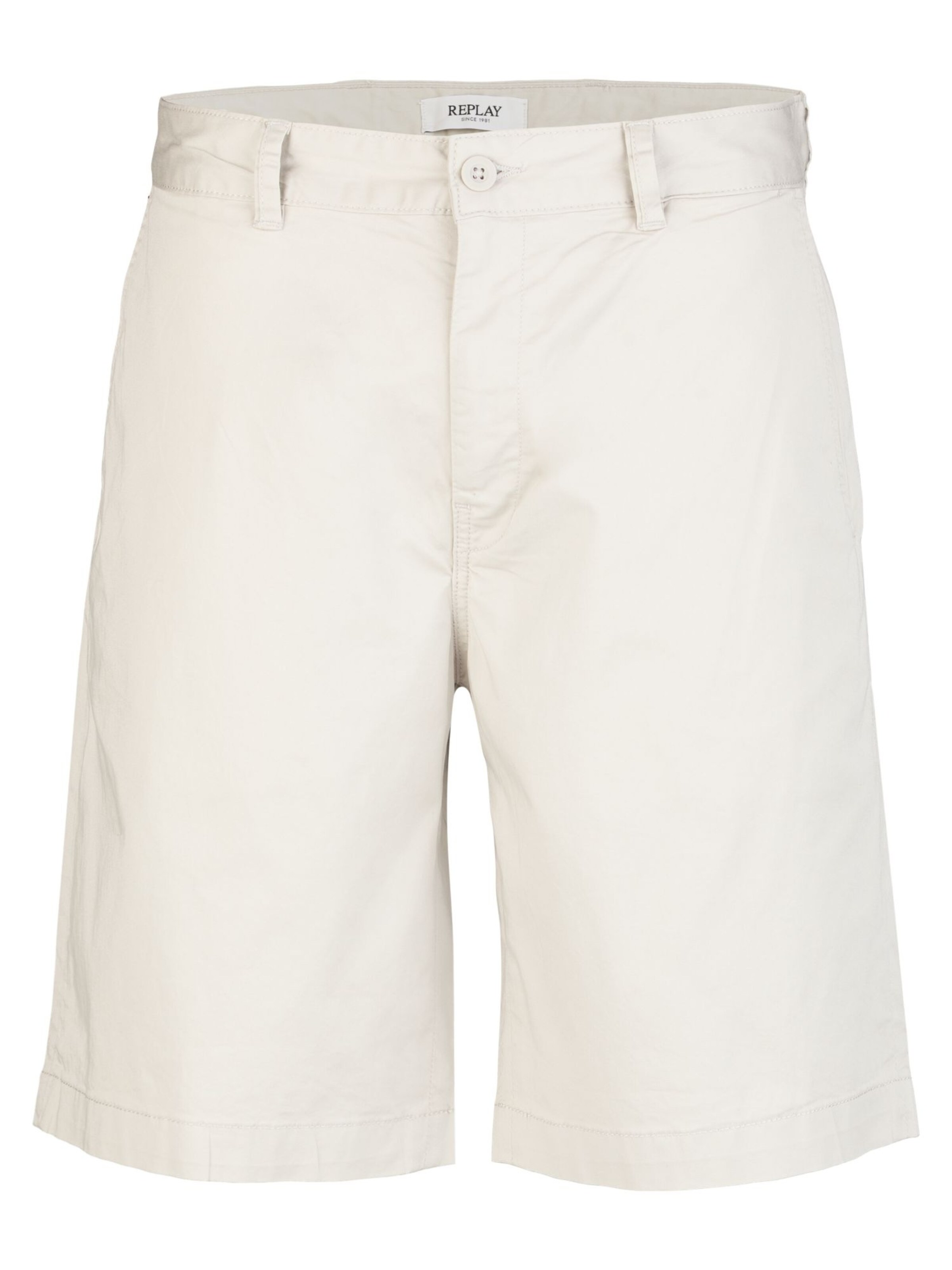 REPLAY Shorts in wollweiß, Produktansicht