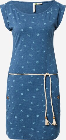 Ragwear Zomerjurk 'Tag B Organic II' in Blauw: voorkant