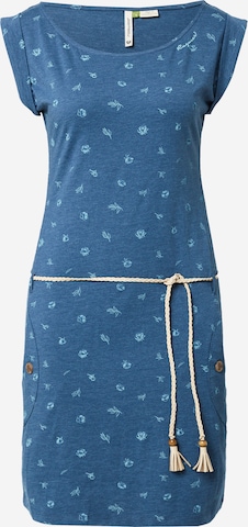 Ragwear Summer Dress 'Tag B Organic II' in Blue: front