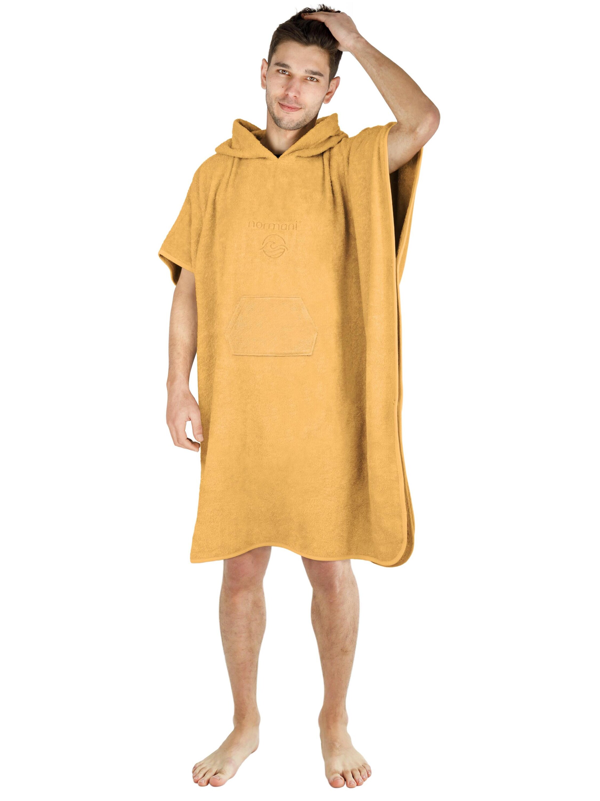 normani Badeponcho 'Sitra' in Gelb
