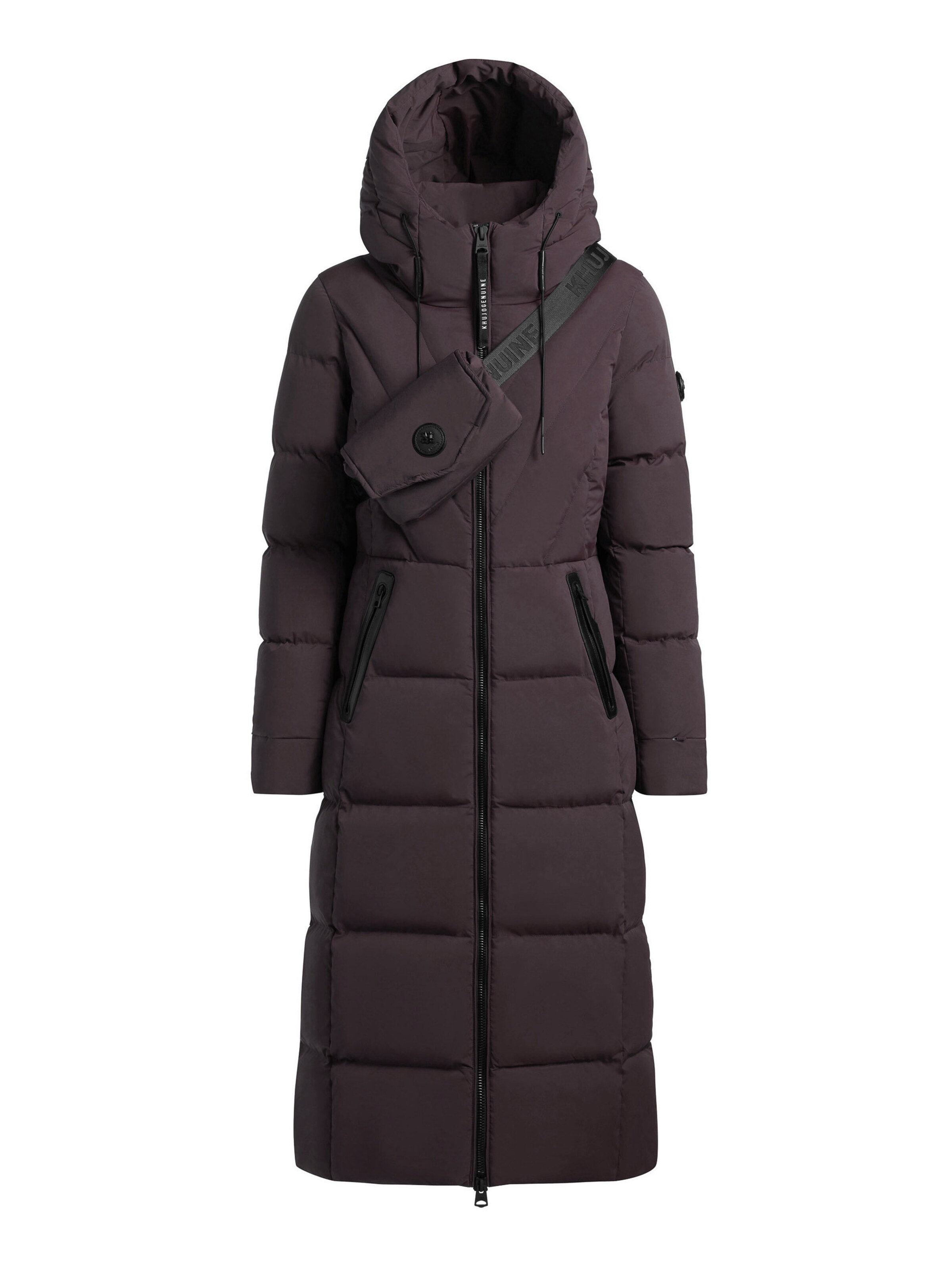 Cappotto invernale 'Soria2' di khujo in lilla: frontale