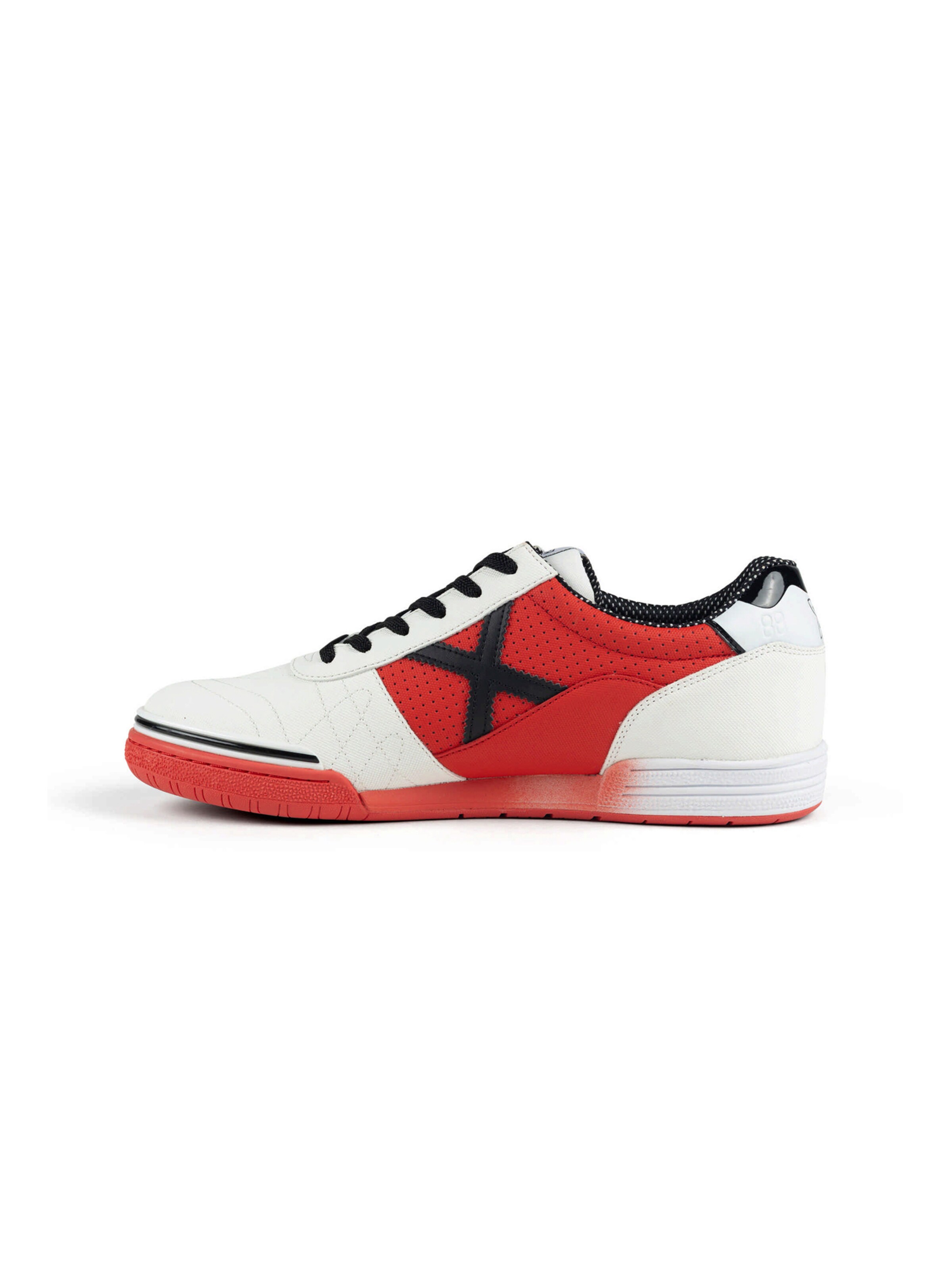 MUNICH Platform trainers 'G-3' in Red: front