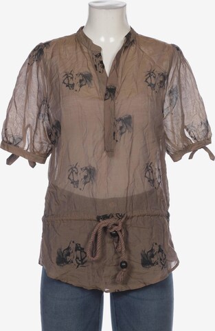 American Retro Blouse & Tunic in M in Brown: front