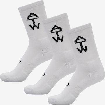 HALO Socks 'Essential' in White: front