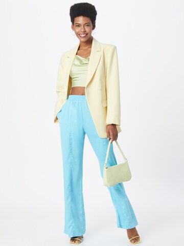 Loosefit Pantalon Nasty Gal en bleu