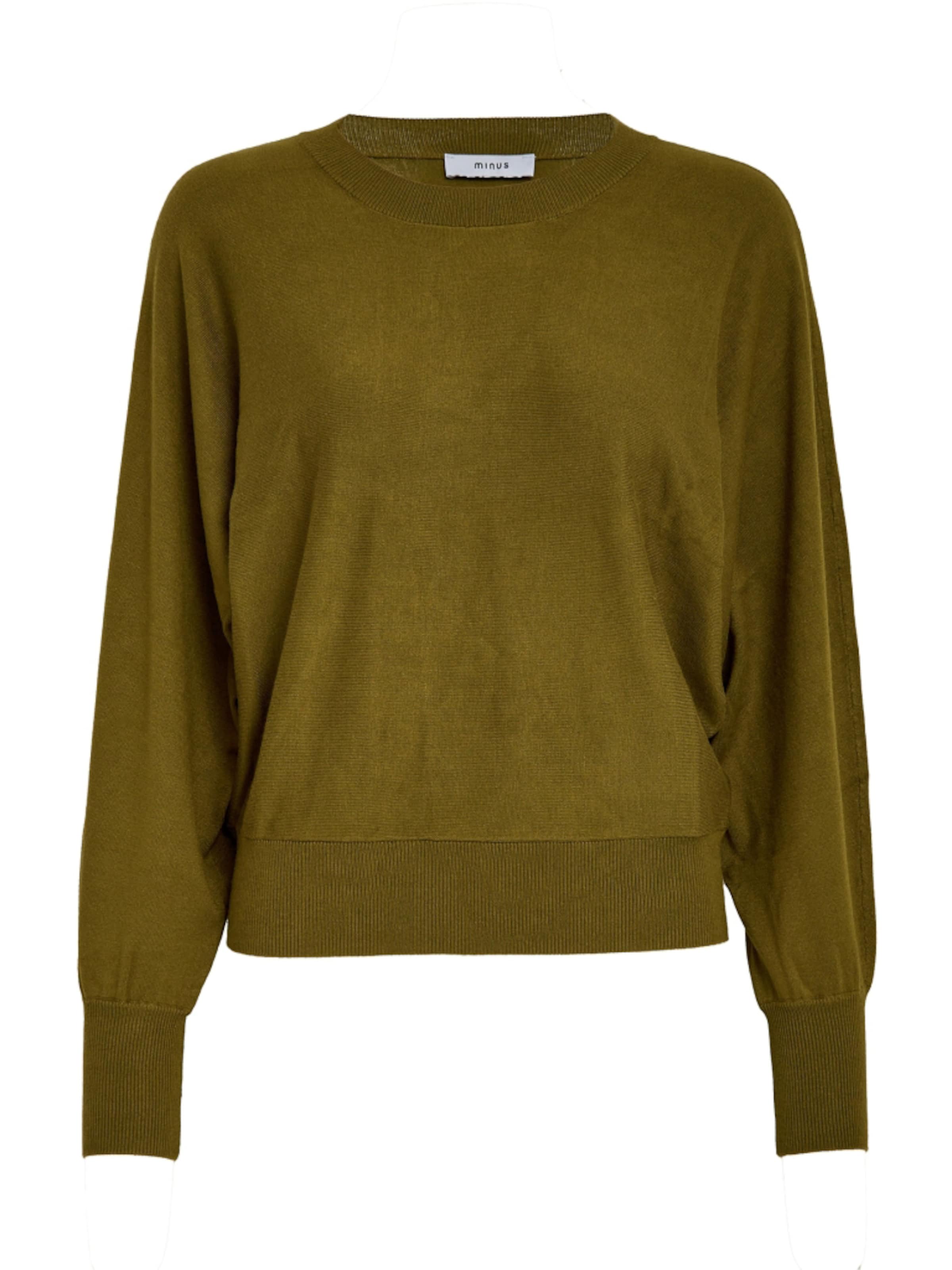 Pullover 'Dana' di minus in verde: frontale