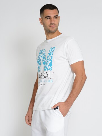 NASSAU Beach Club Shirt 'NB231046' in Weiß