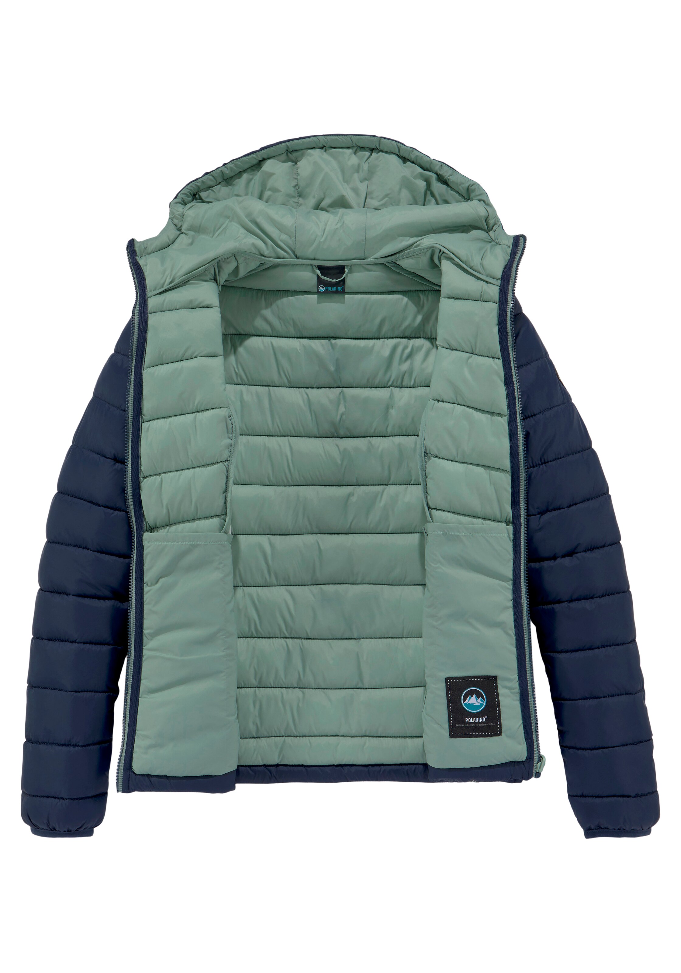 POLARINO Sportjacke in Blau