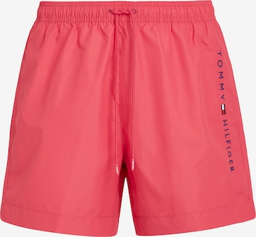TOMMY HILFIGER Board Shorts in Pink: front
