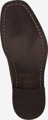 Superdry Boots med snörning i brun