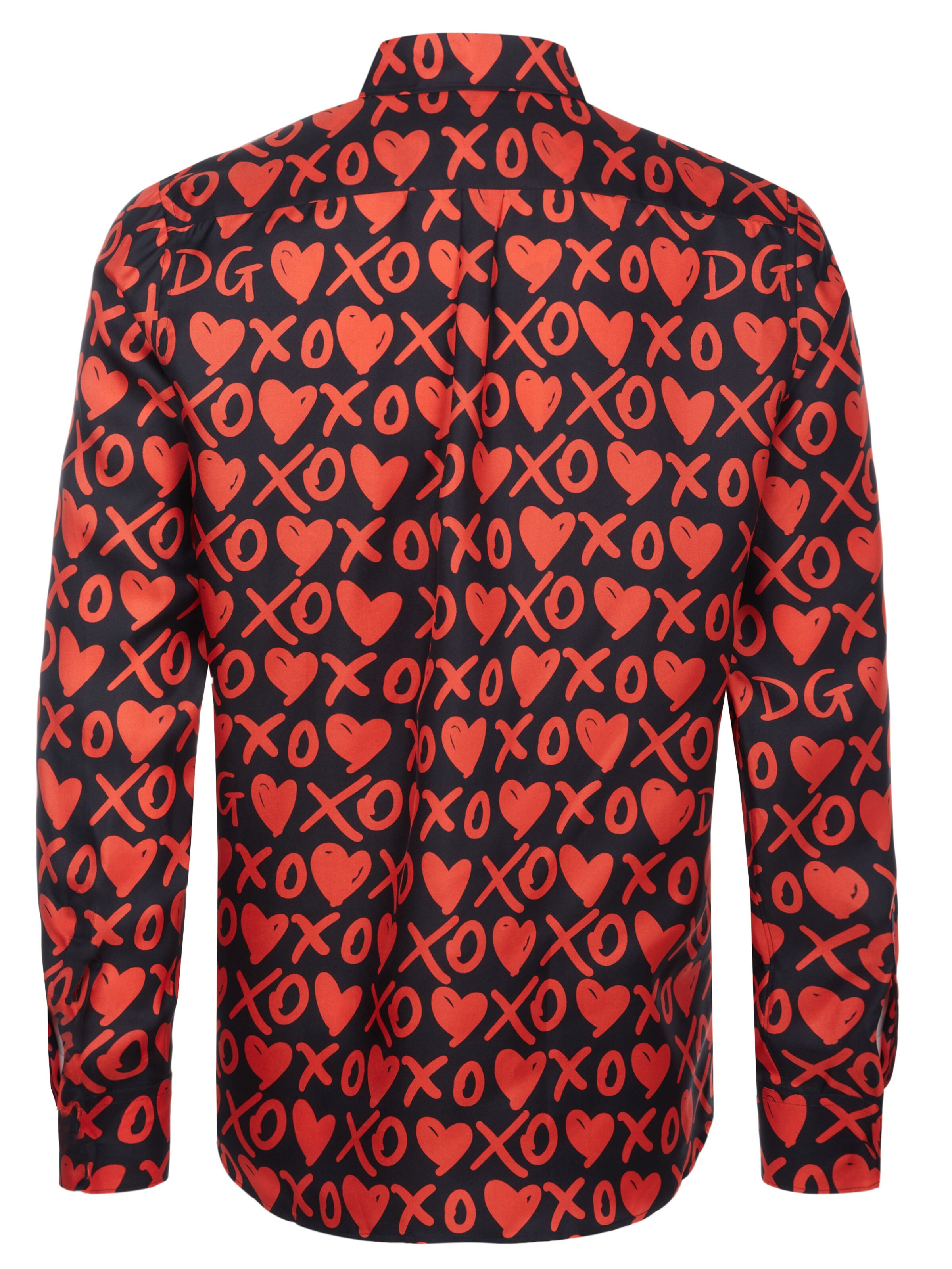DOLCE & GABBANA Regular fit Button Up Shirt in Red
