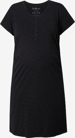 Robe Ulla Popken en noir : devant