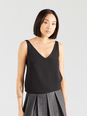 Warehouse Bluse i sort: forside