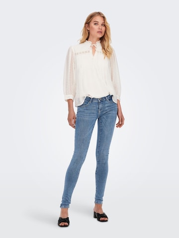 ONLY - Skinny Vaquero 'ONLCoral' en azul