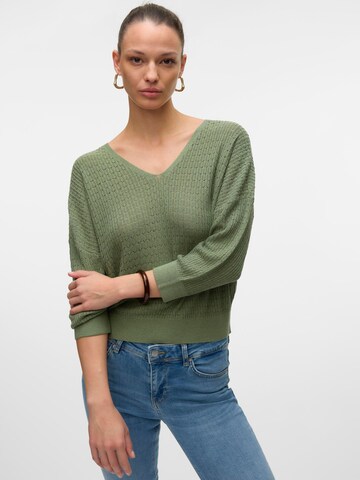 Pull-over 'VMNew Lexsun' VERO MODA en vert