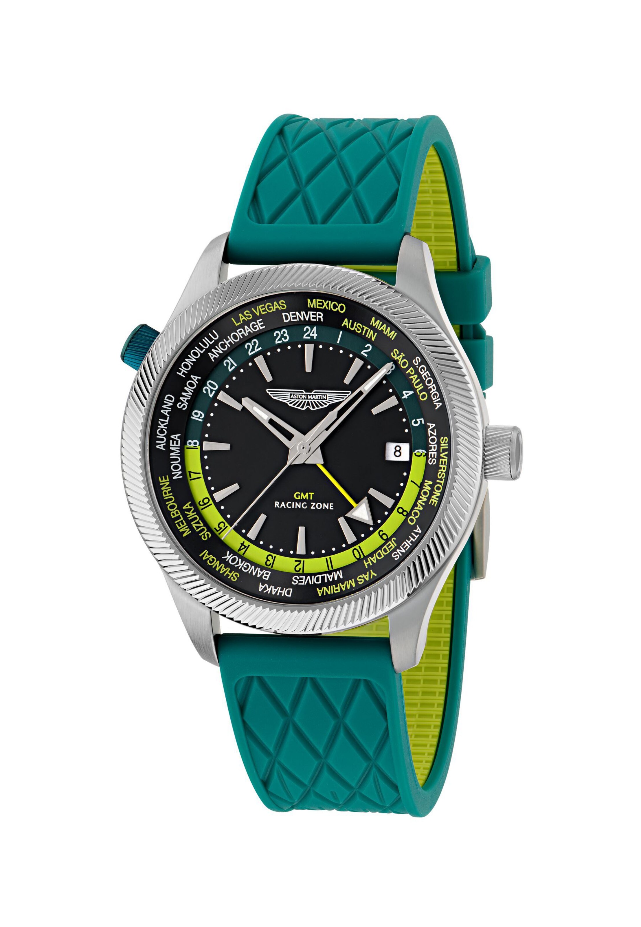 Montre à affichage analogique 'GRZ' Aston Martin en vert