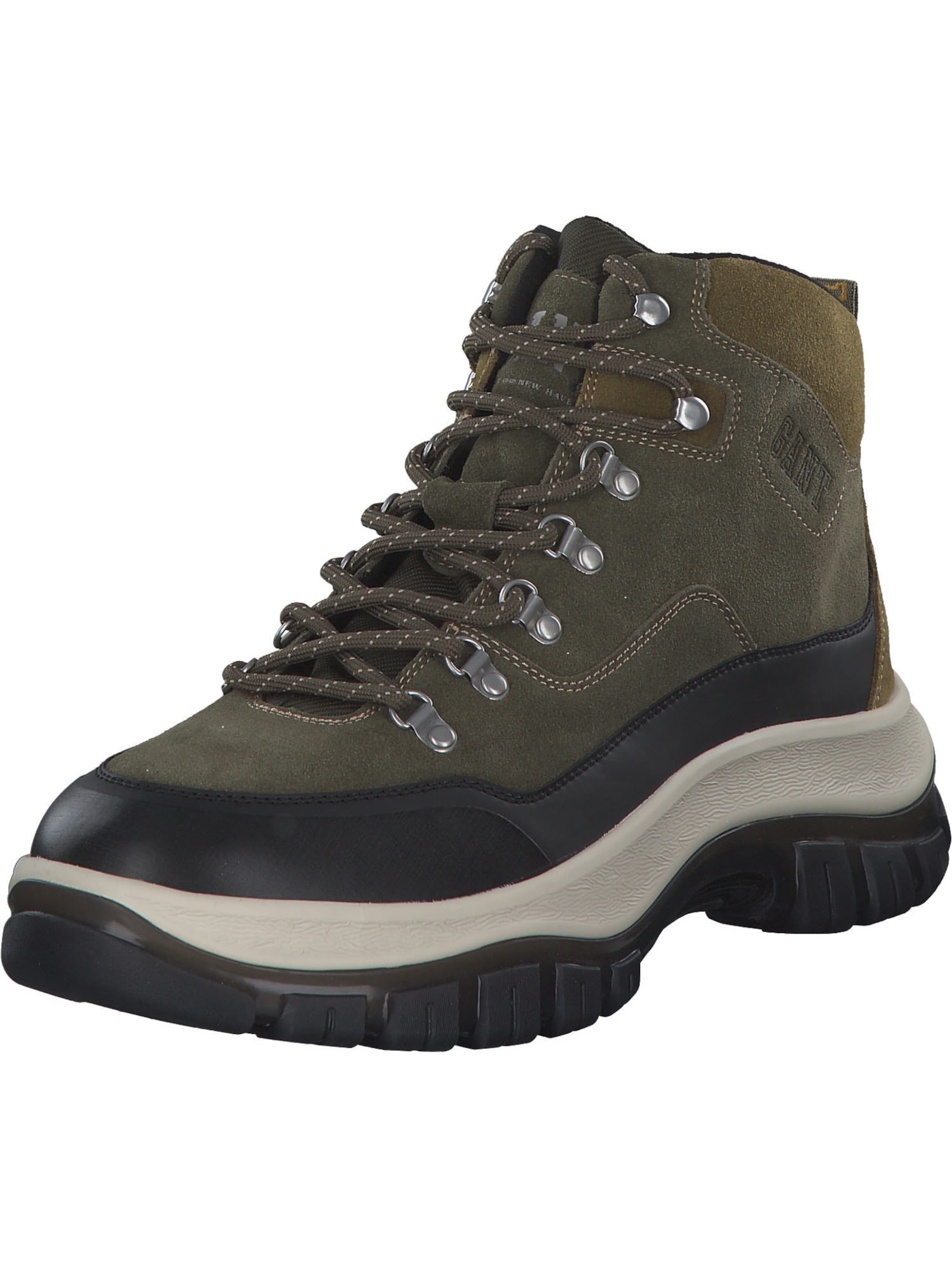 Bottines à lacets GANT en vert : devant