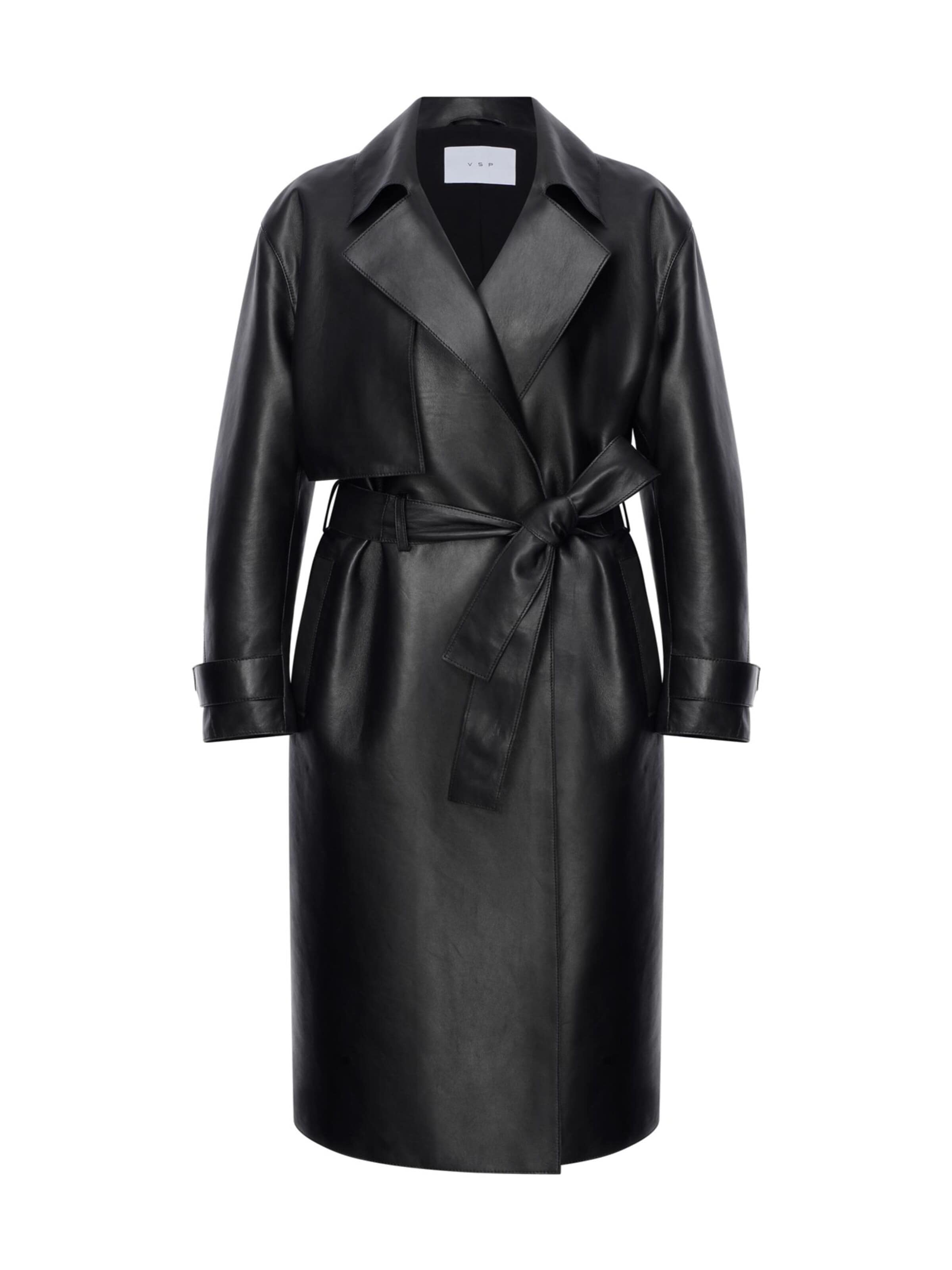 V S P Wintermantel 'Isabelle'‌‌‌‌‌‌‌ in Schwarz: Vorderseite