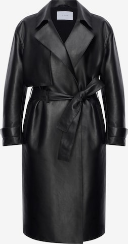 V S P Winter coat 'Isabelle' in Black: front