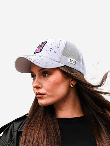 Casquette 'Palms' Be52 en blanc