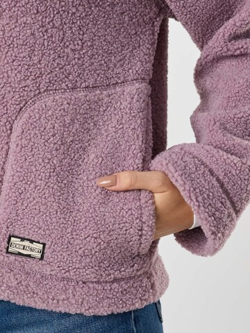 Denim Factory Fleece jacket 'Denver' in Purple