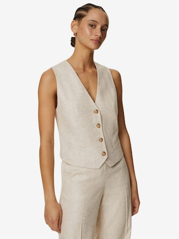 Marks & Spencer Suit Vest in Beige: front