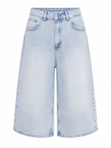 IT'S BASIC Regular Jeans 'BERMUDA DENIM SHORT' in Blauw: voorkant