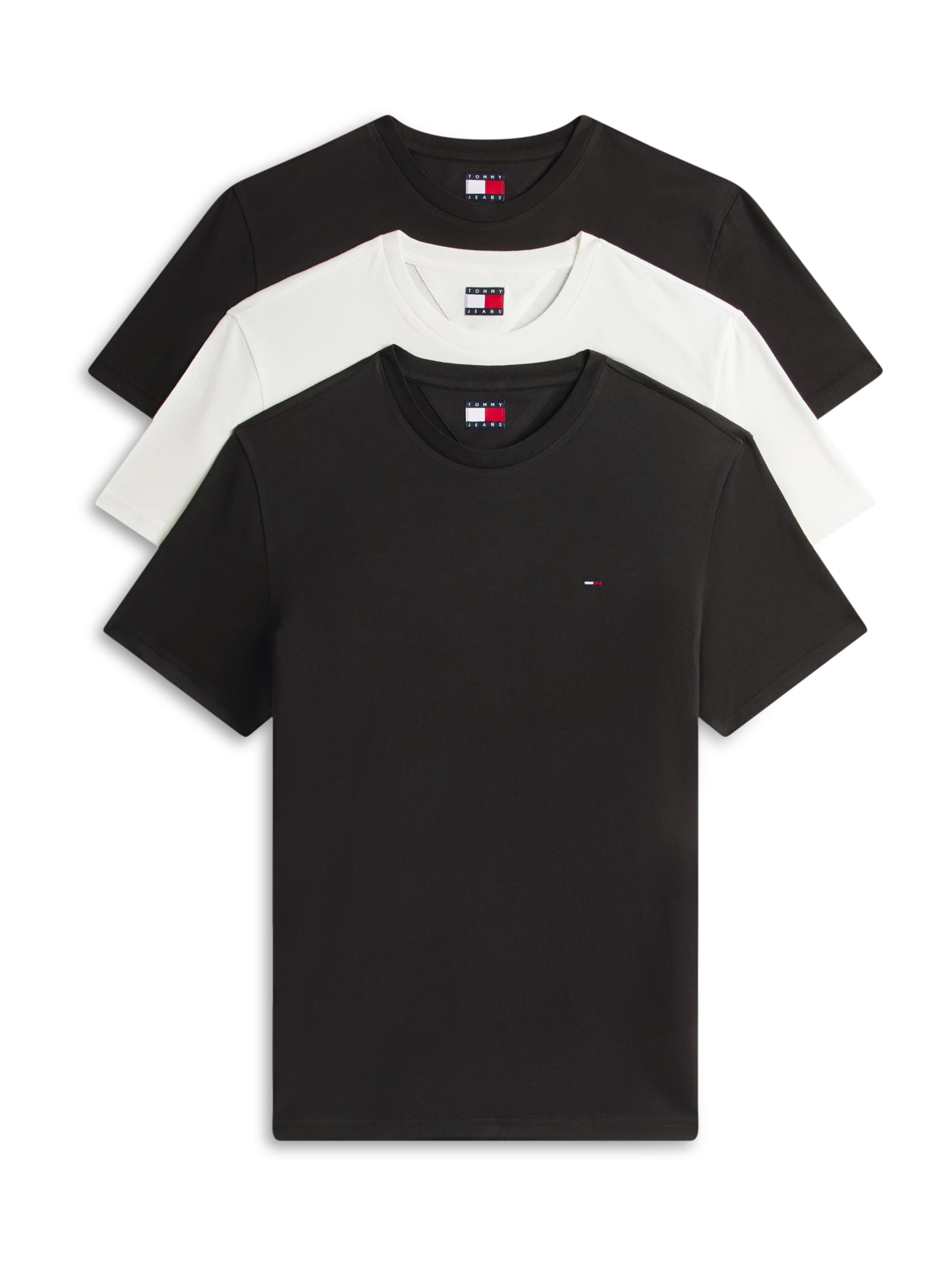 Tommy Jeans Shirt in Black: front