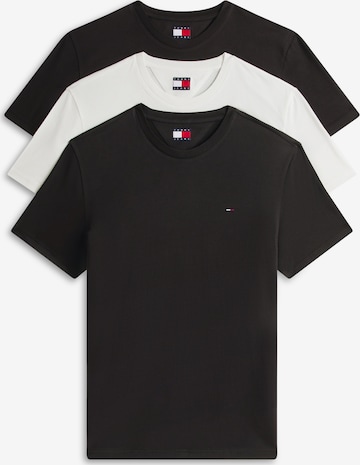 juoda Tommy Jeans Marškinėliai: priekis