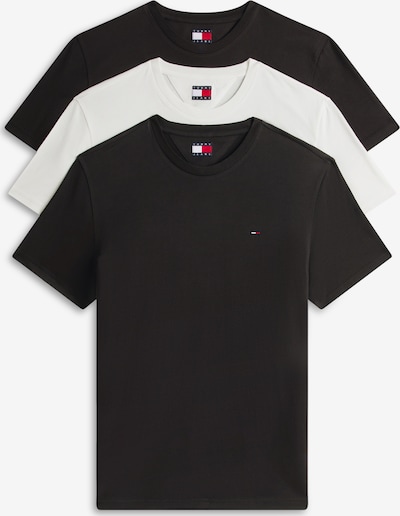 Tommy Jeans Majica u crna / bijela, Pregled proizvoda