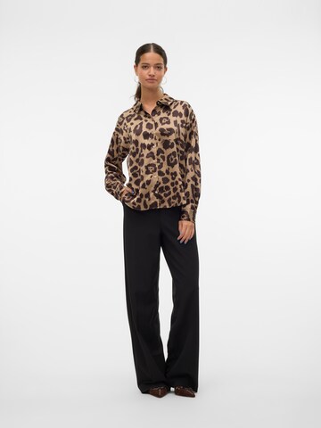 Chemisier 'VMMerle' VERO MODA en beige
