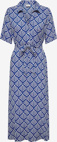JDY Košilové šaty 'STARR' – modrá: přední strana
